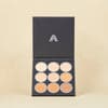 Paleta de polvos compactos X 9