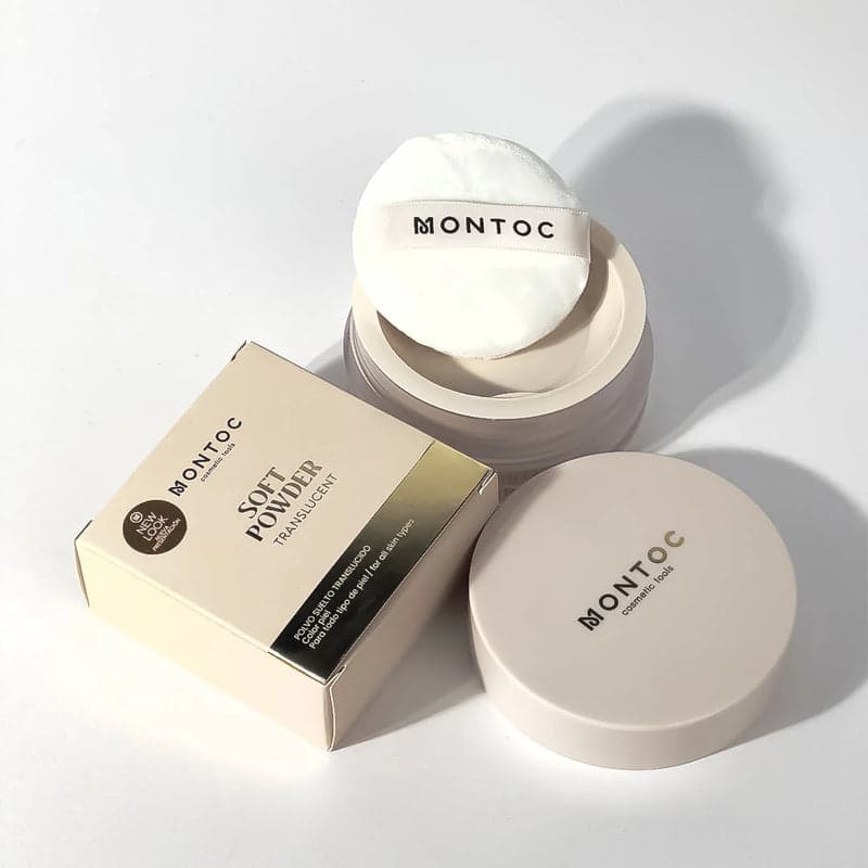 Polvo suelto traslucido 30g + borla